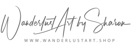 Wanderlust Art by Sharon