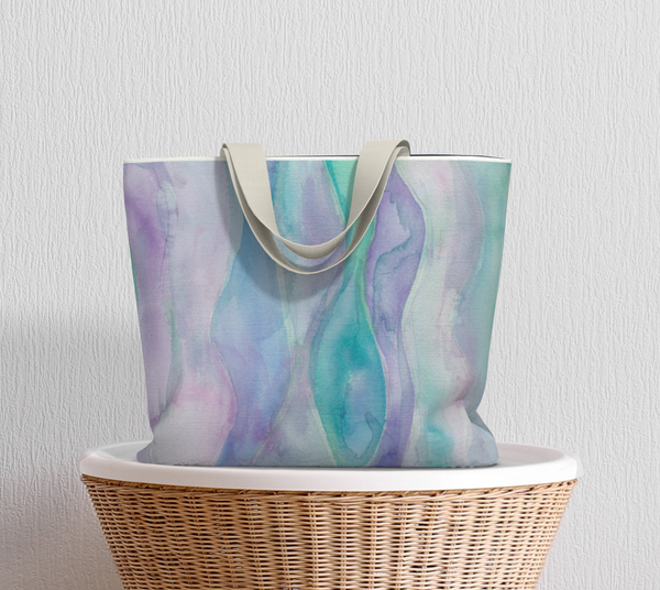 The Beach bag - watercolor design