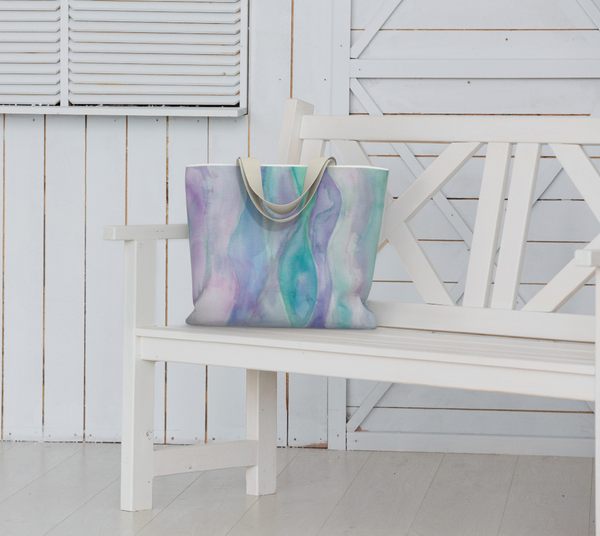 The Beach bag - watercolor design
